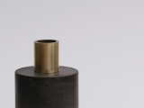 CANDLE HOLDER “CYLINDER” / BLACK